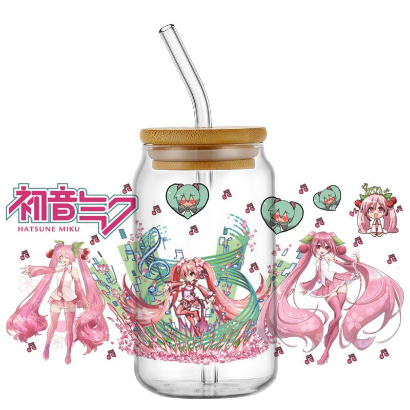 Наклейки для стаканов Hatsune  – обзор и цена Rdta Tank Glass