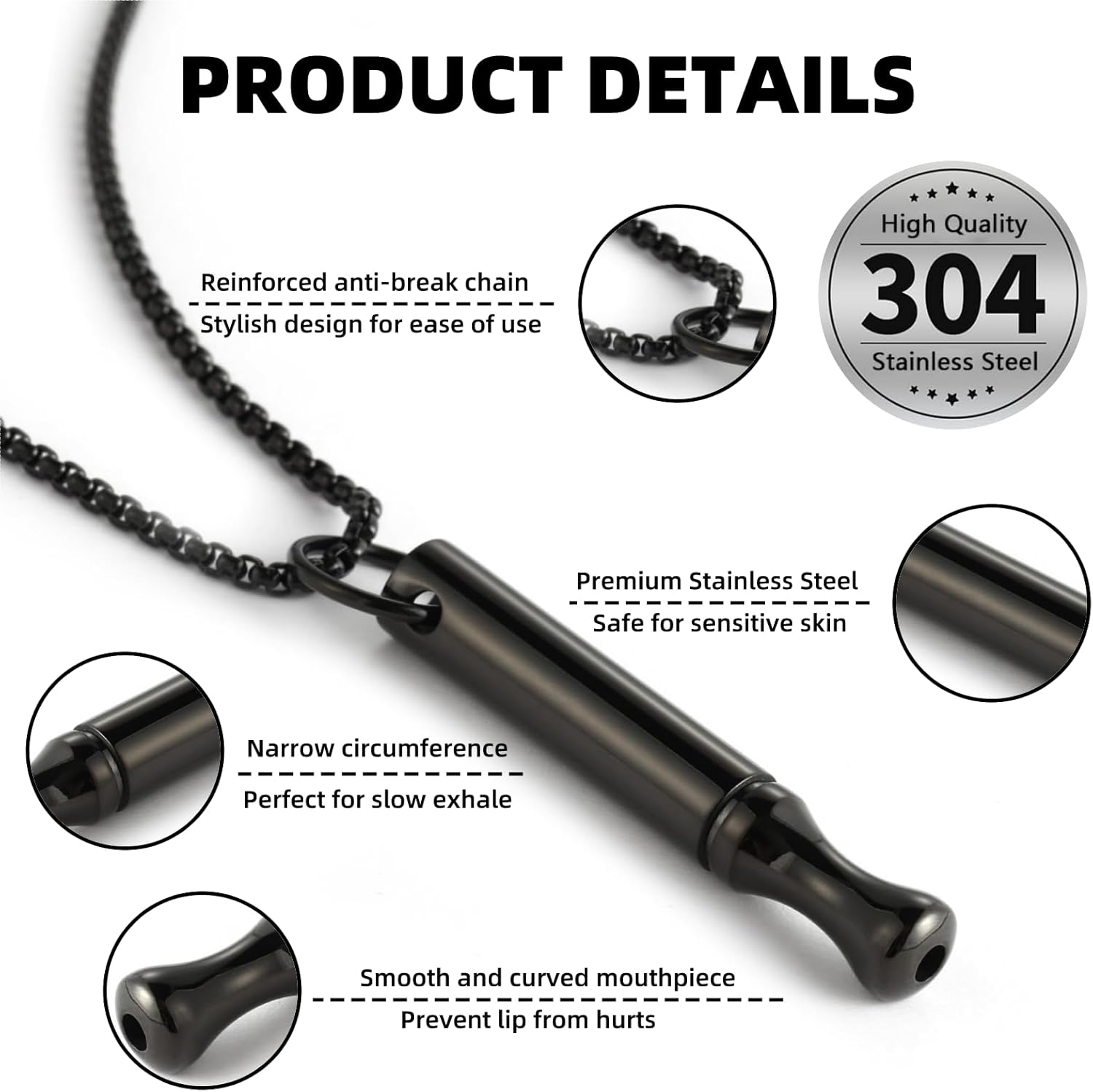 Дыхательное ожерелье из титано – обзор и цена Accessories For Vaping